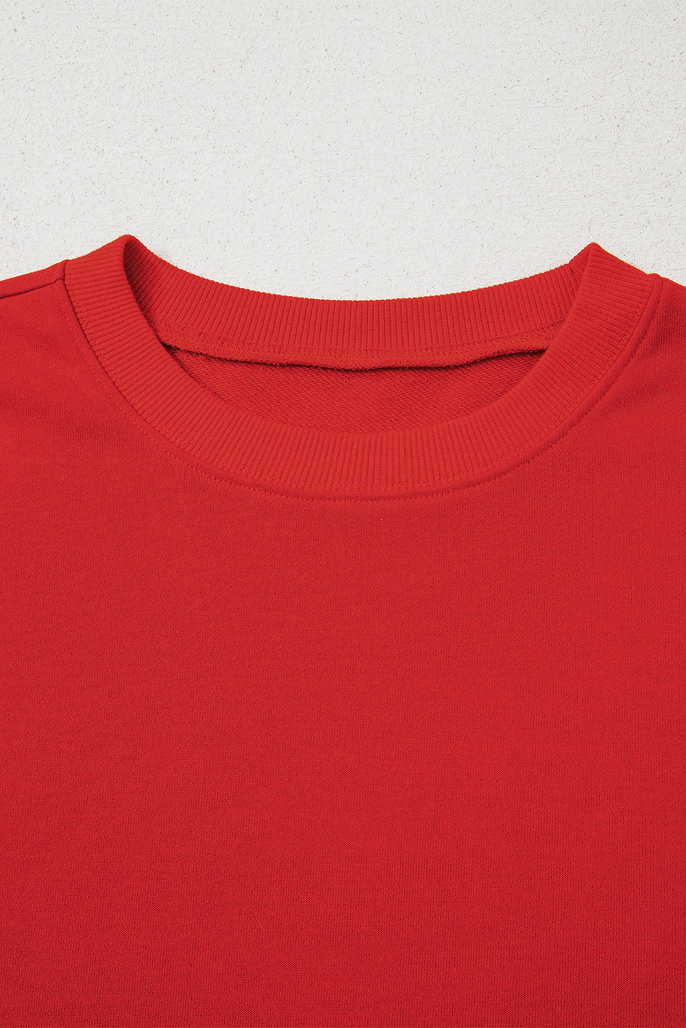 Graphic Cotton Sweatshirt GameDay Oversized Drop-Shoulder Striped
