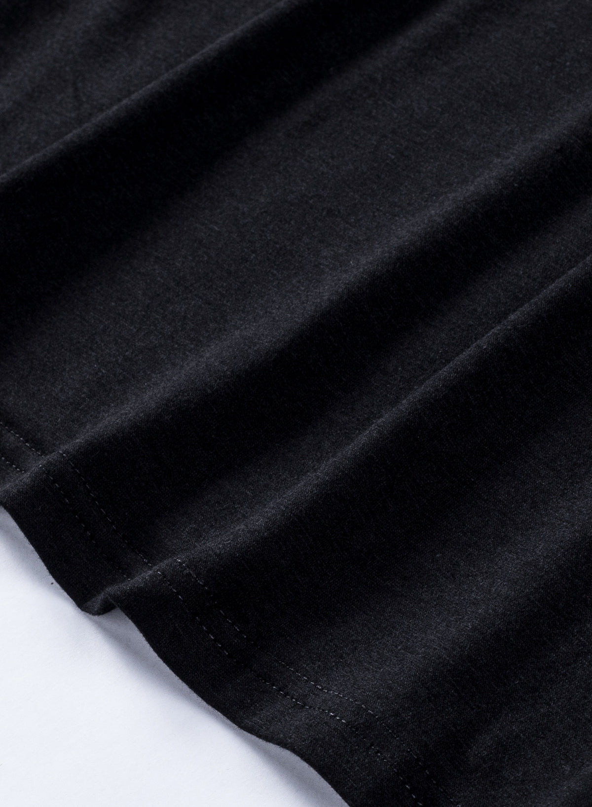 Black Striped Cut-out Long Sleeve T Shirt