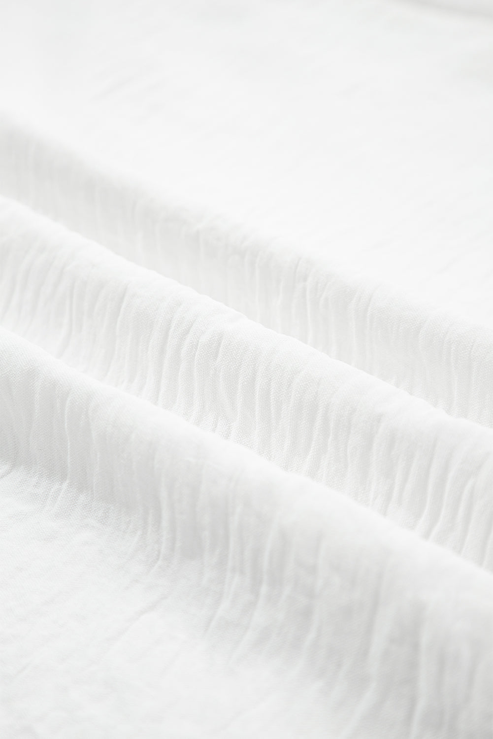 Blackish Green Flounce Sleeve Pleated Textured Blouse