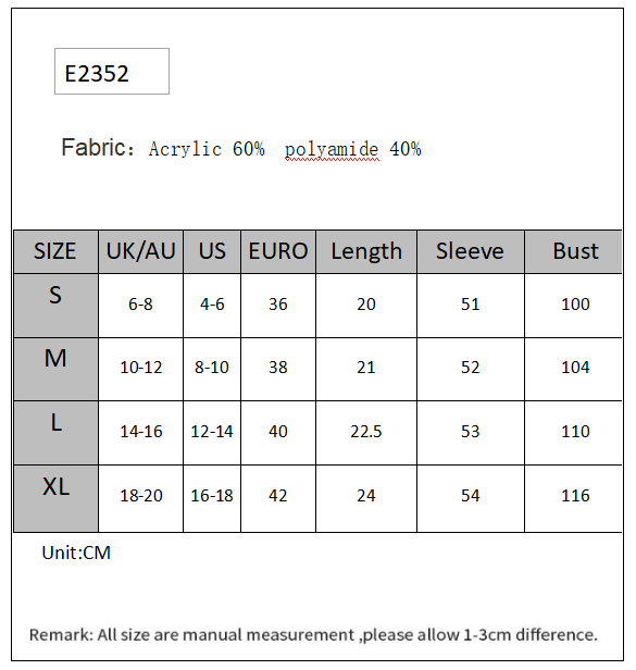 Crochet Knit Sleeve Shrug Sweater Cropped Smock Top