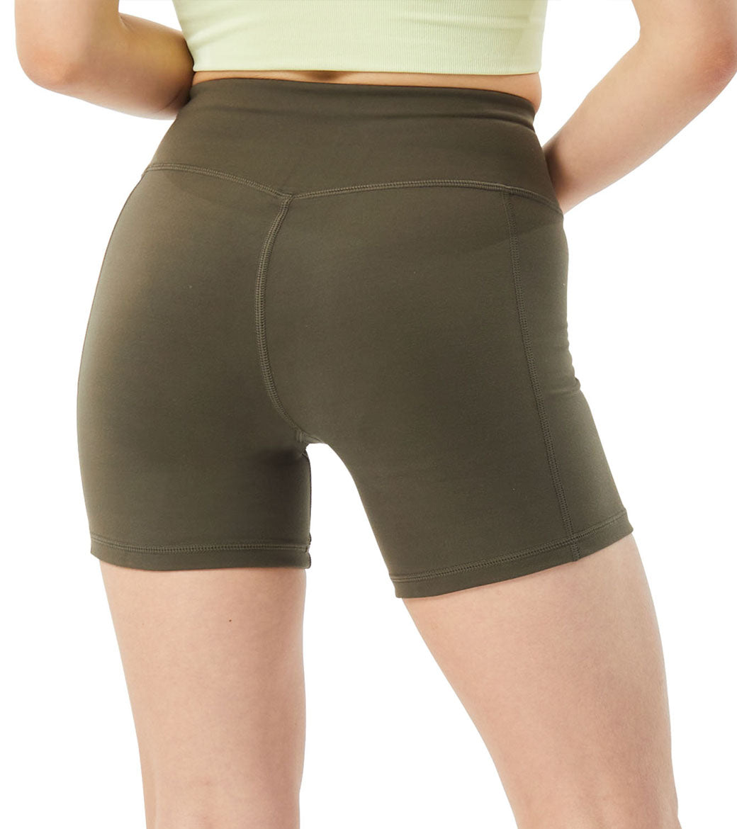 LOVESOFT Women's 5" Exercise Running Biker Shorts