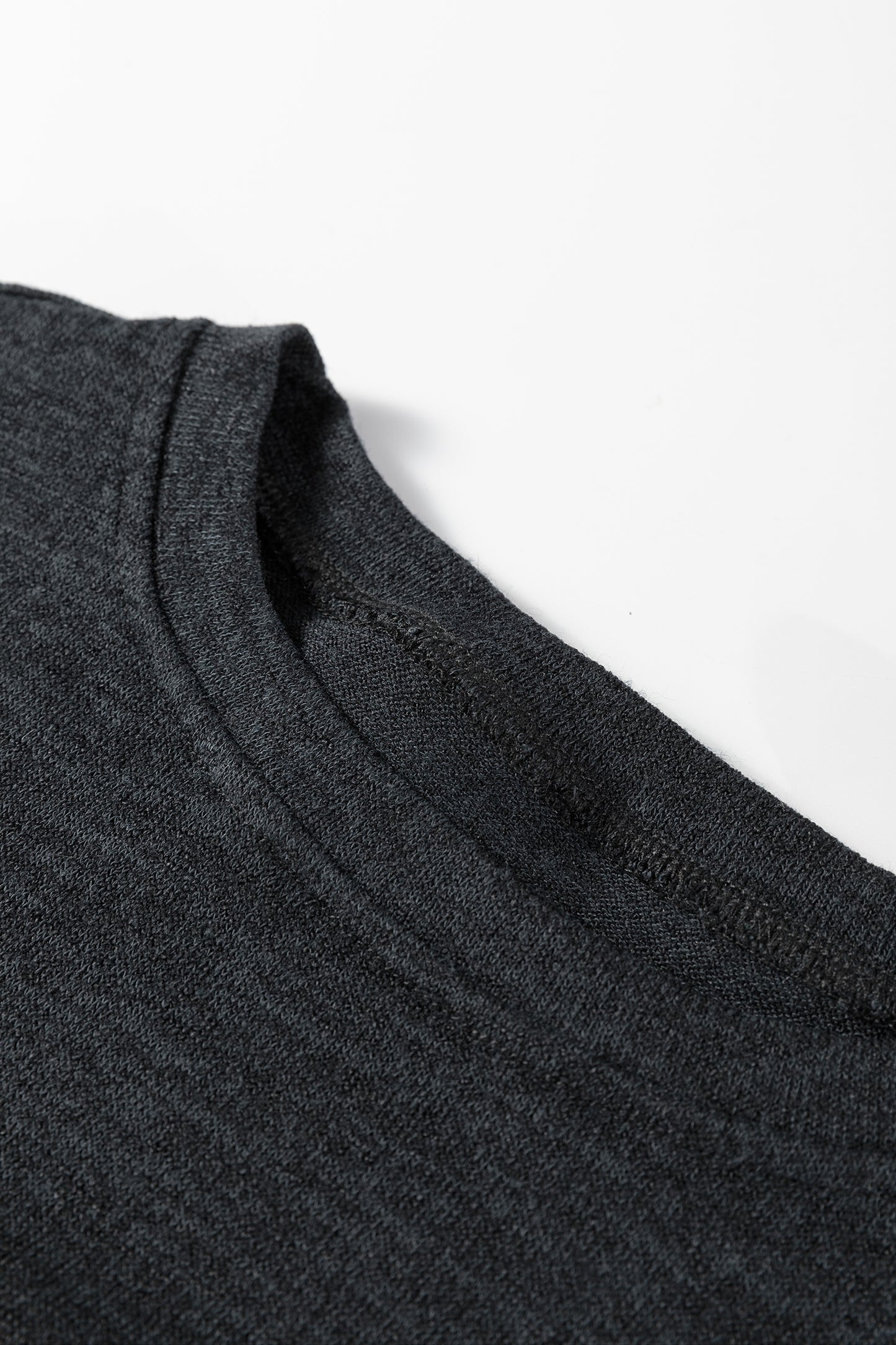 Black Color Block Leopard Patchwork Long Sleeve Casual Top