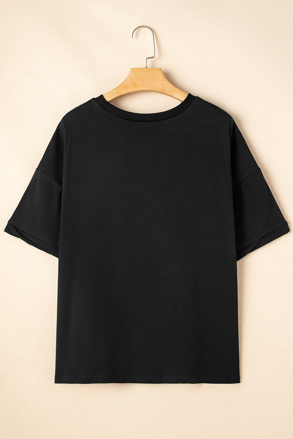 Black July 4th Stars AND Stripes Vintage Letter Graphic Tee