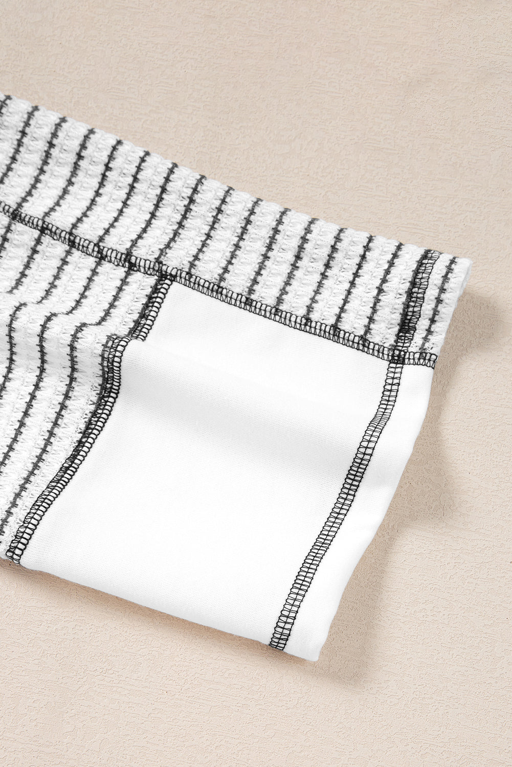 Back to School Striped Raglan Sleeve Graphic Top