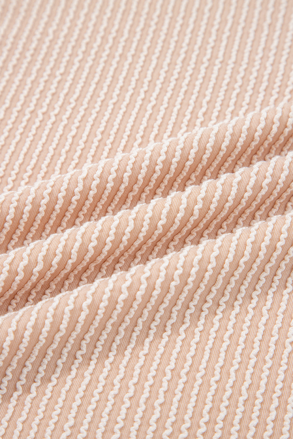 Black Twist Ribbed Exposed Seam Detail Long Sleeve Loose Top