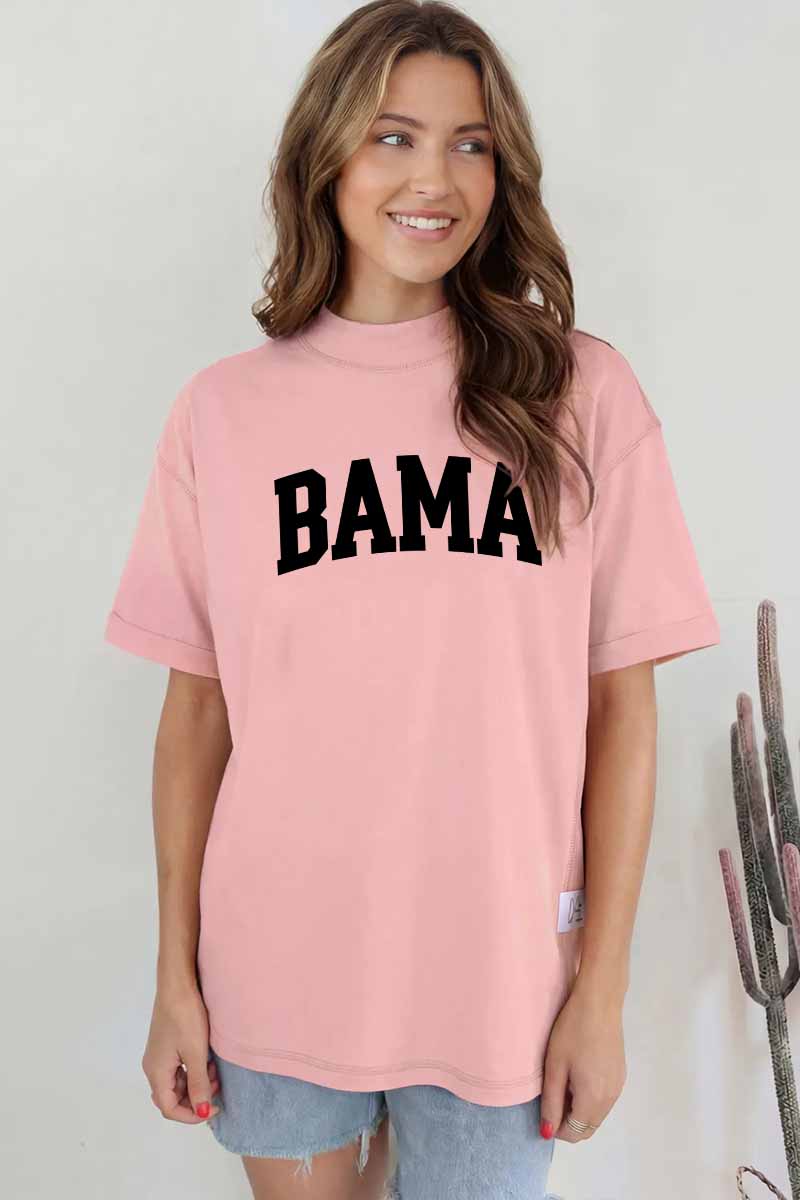 Bama Graphic Tee Oversized College Game Day Boutique