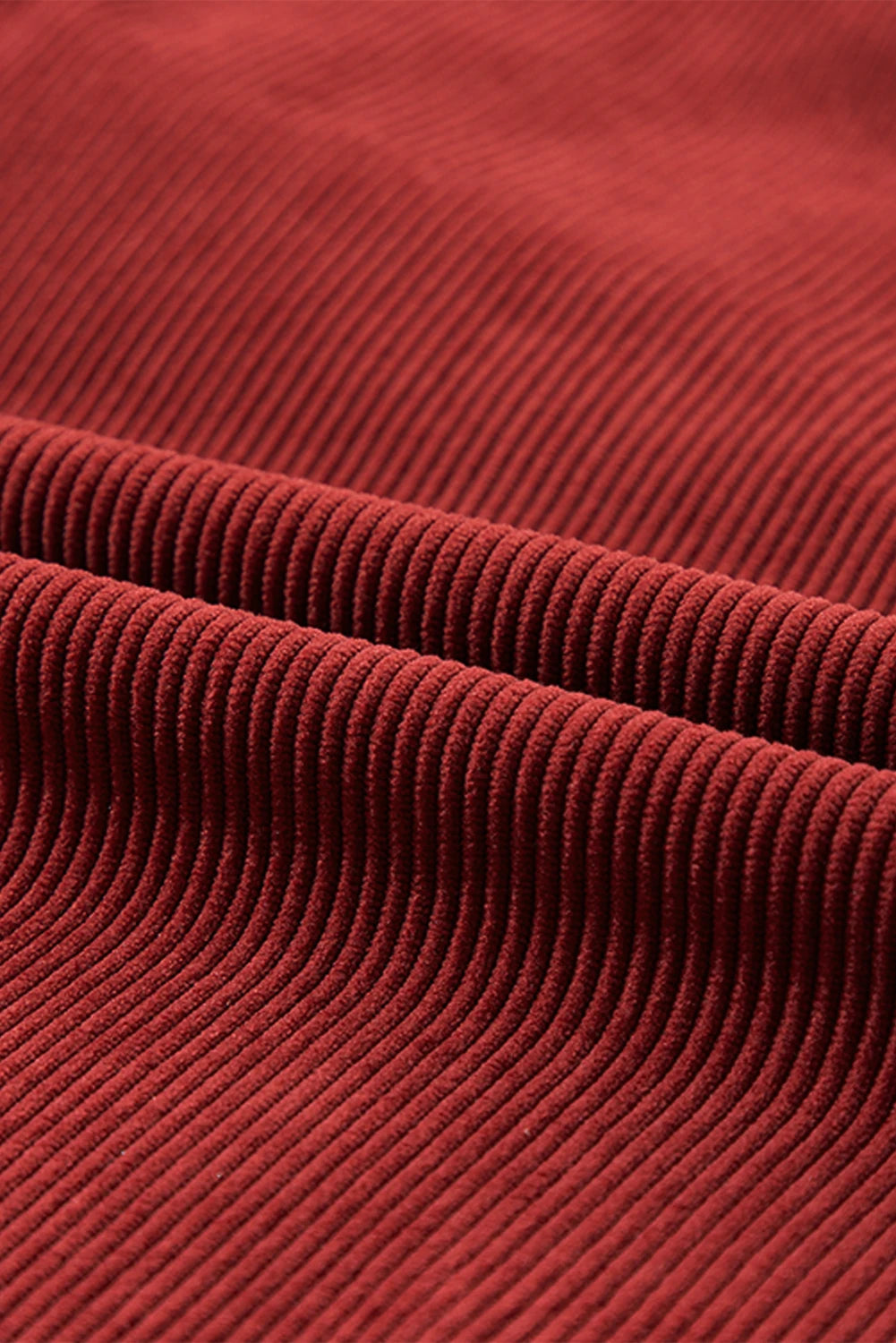 Love Heart Corduroy Oversized Sweatshirt for Valentine’s Day