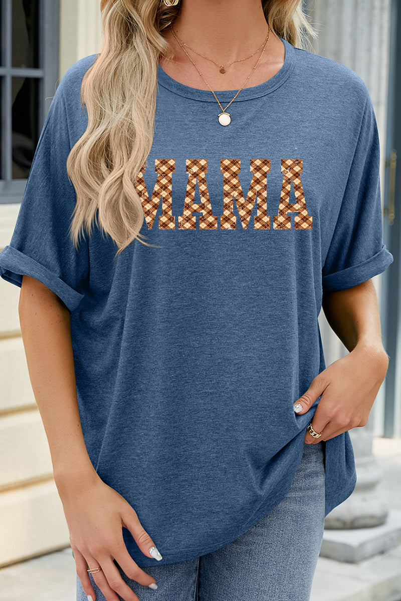 Leopard MAMA Graphic Relaxed Fit Tee Mother's Day Top