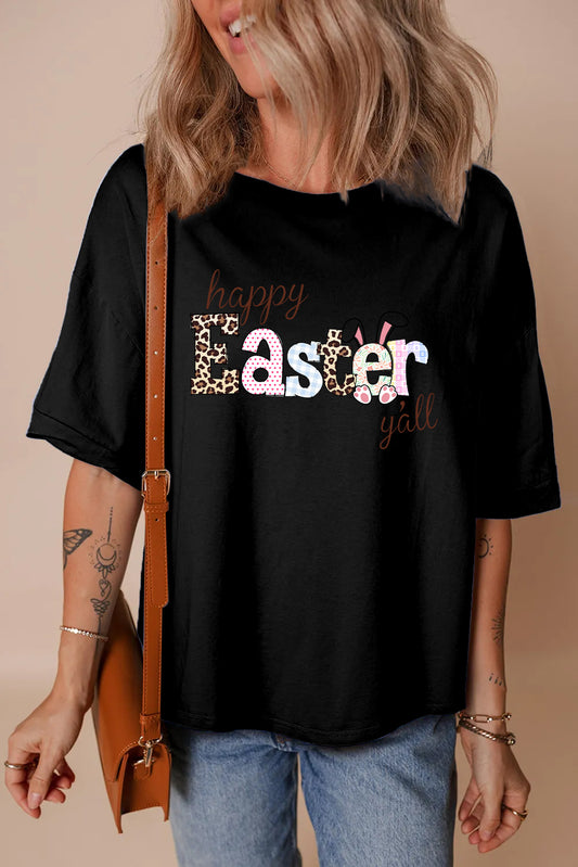 Spring Easter Graphic Casual Boutique Tee