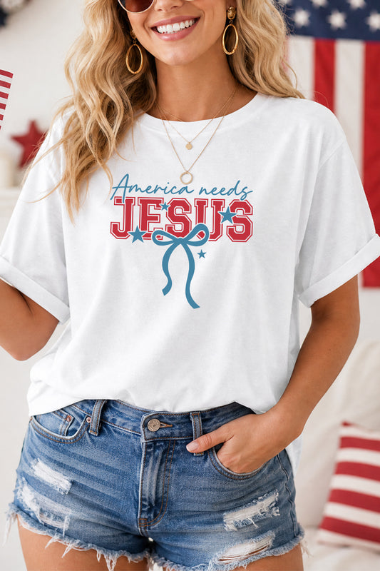 Independence Day Faith Graphic Shirt