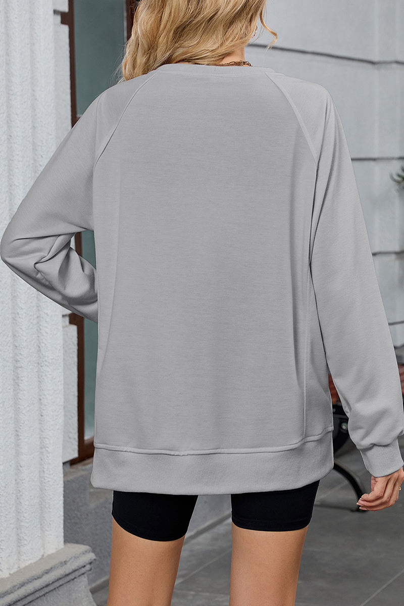 Football Sweatshirt Casual Game Day Spirit Top
