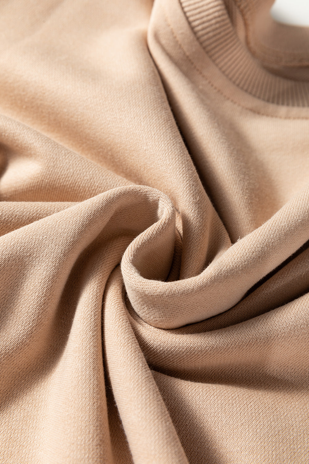 Black Varsity Striped Detail Crewneck Pullover Elastic Sweatpants 2pcs Outfit