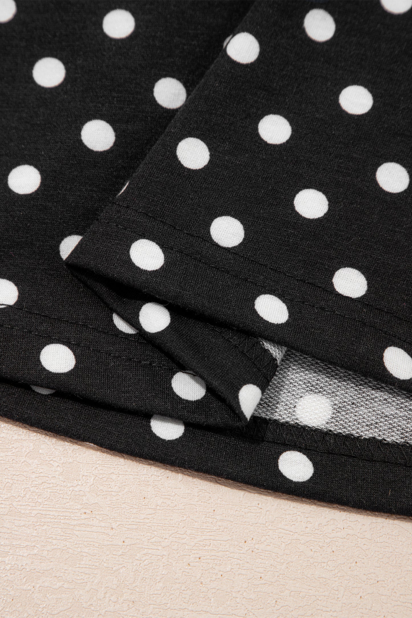 Polka Dot Skort High Waist Casual Mini Skirt