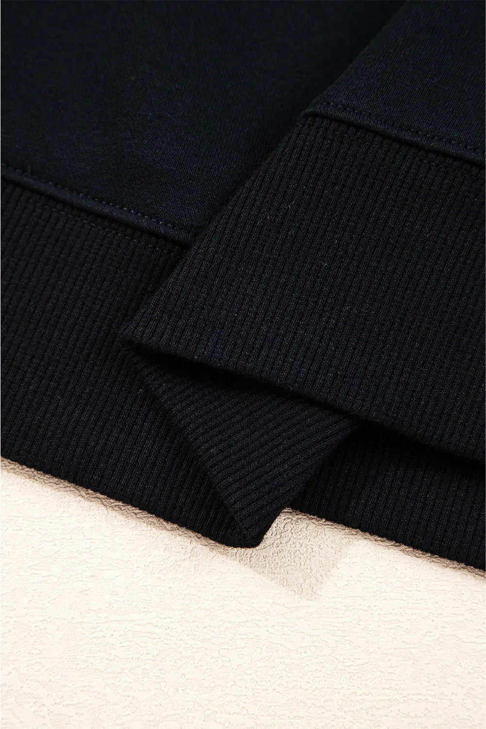 Graphic Cotton Sweatshirt GameDay Oversized Drop-Shoulder Striped