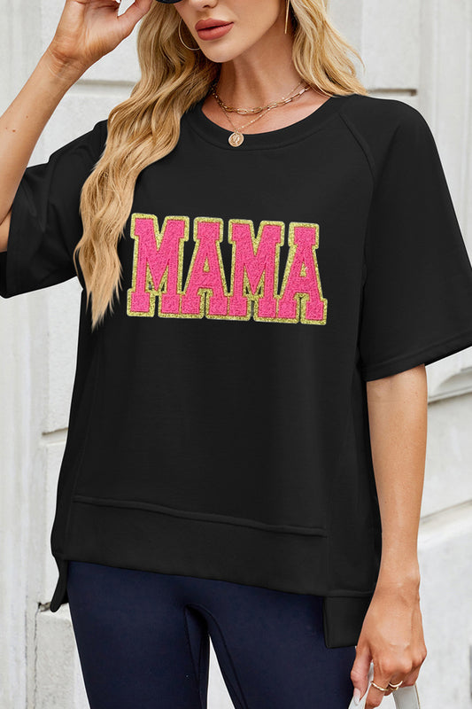 Neon MAMA Graphic Oversized Tee Mother's Day Gift Top
