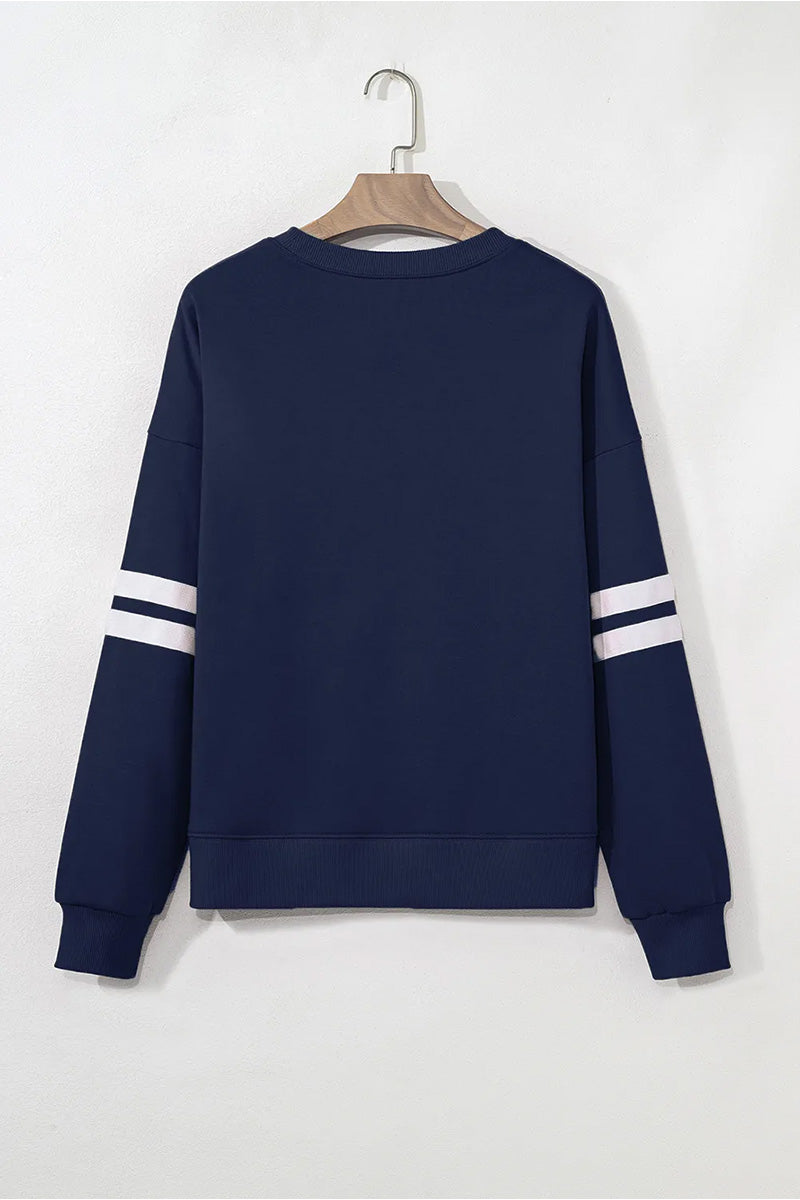 Soccer Mom Sweatshirt Women Game Day Pullover Green Varsity