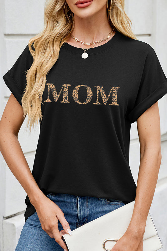 Mother Day MOM Graphic Tee Women Casual T Shirt
