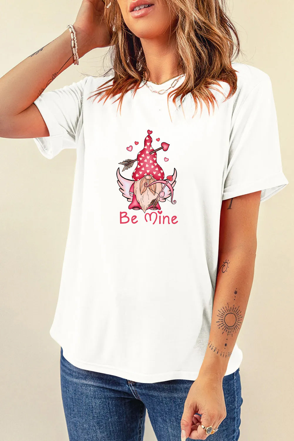 Valentine’s Day Be Mine Cupid Graphic Tee