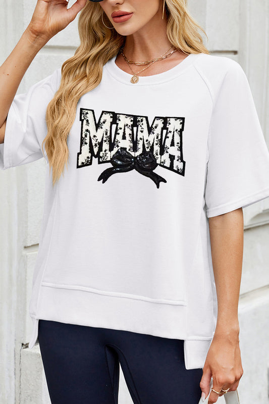 Western Vintage MAMA Graphic Tee Mother's Day Gift Top