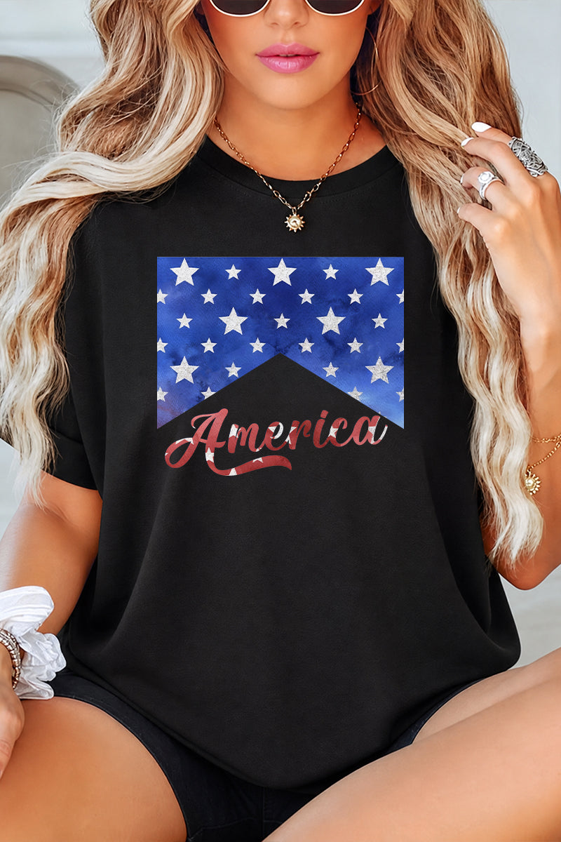 Fourth of July  America Graphic Tee