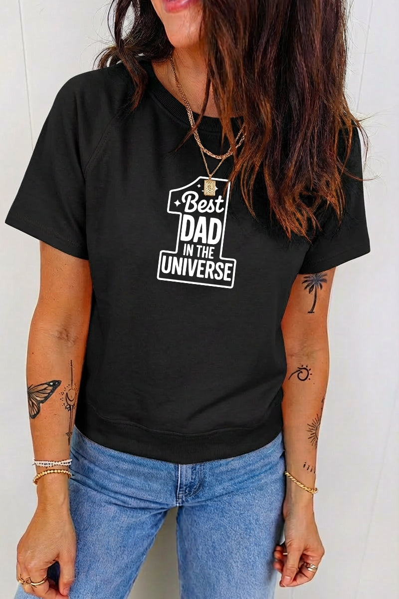 Fathers Day Gift Best Dad In Universe Tee