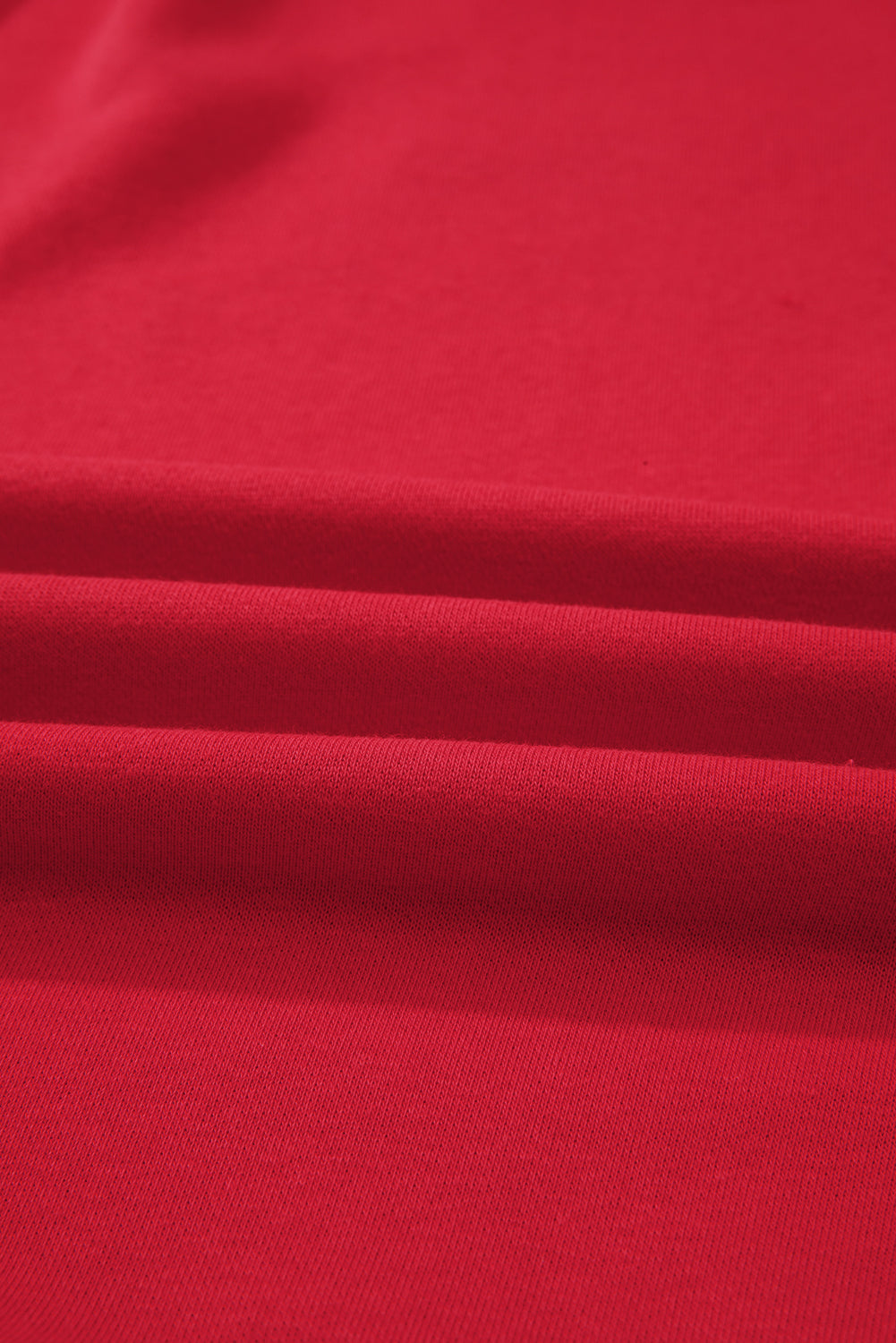 Solid Crew Neck Drop Shoulder Plus Size Sweatshirt