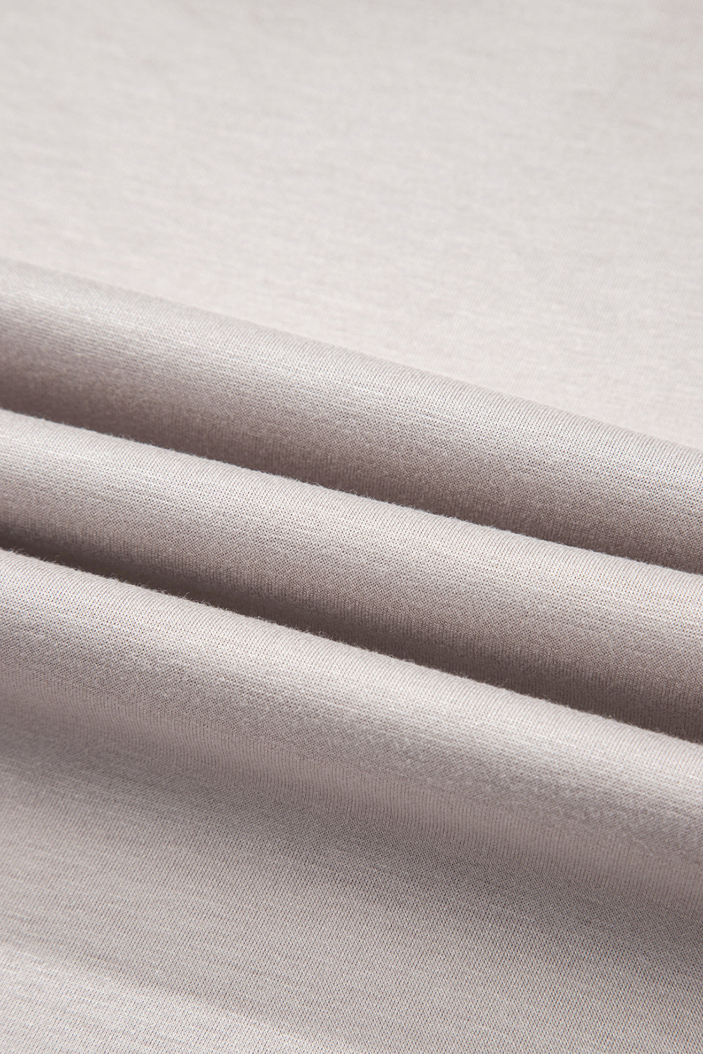 Jet Stream Solid Color Drop Shoulder Pullover Drawstring Mini Skirt 2pcs Outfit