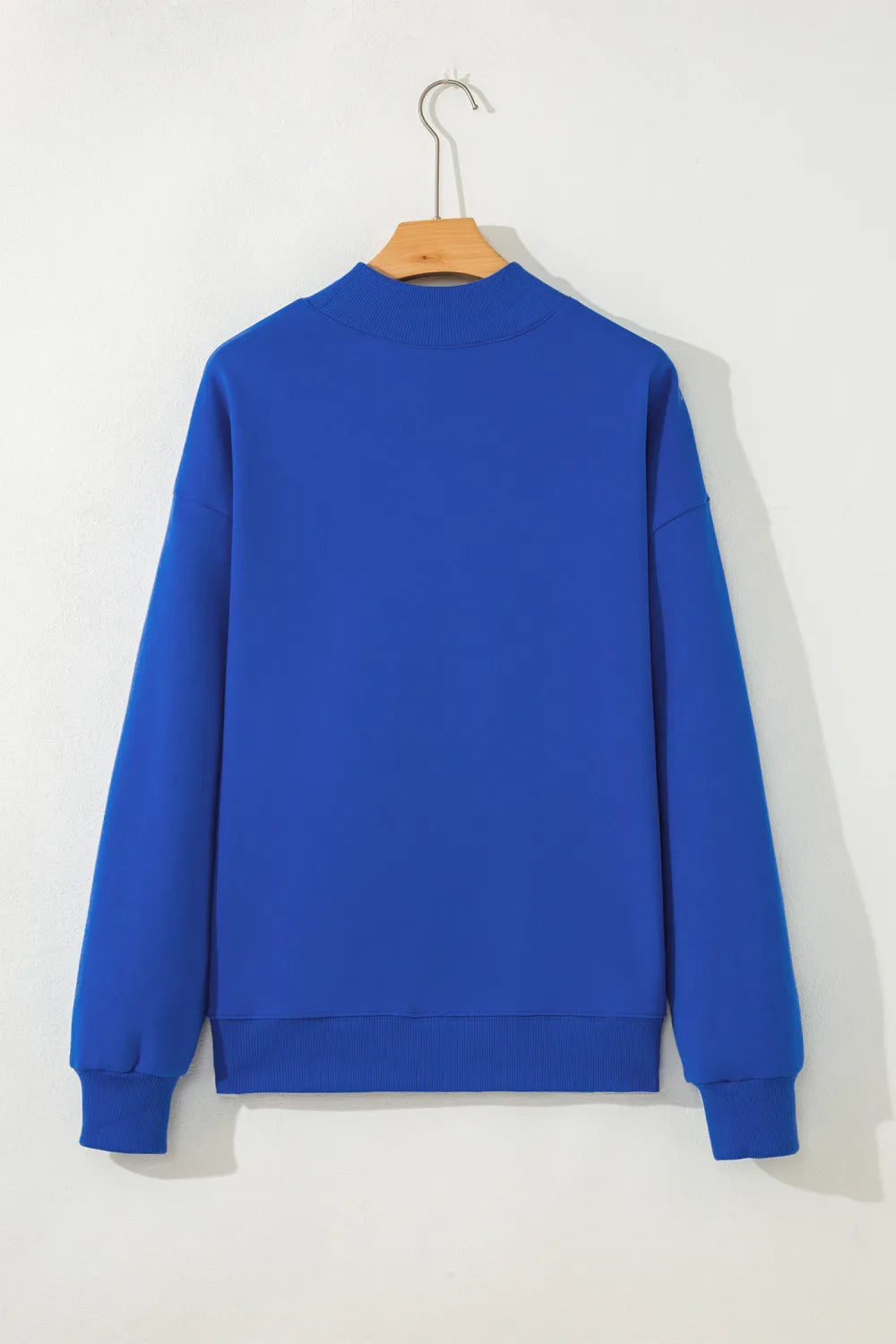 Sweatshirt Game Day Oversized Mock Neck Pullover