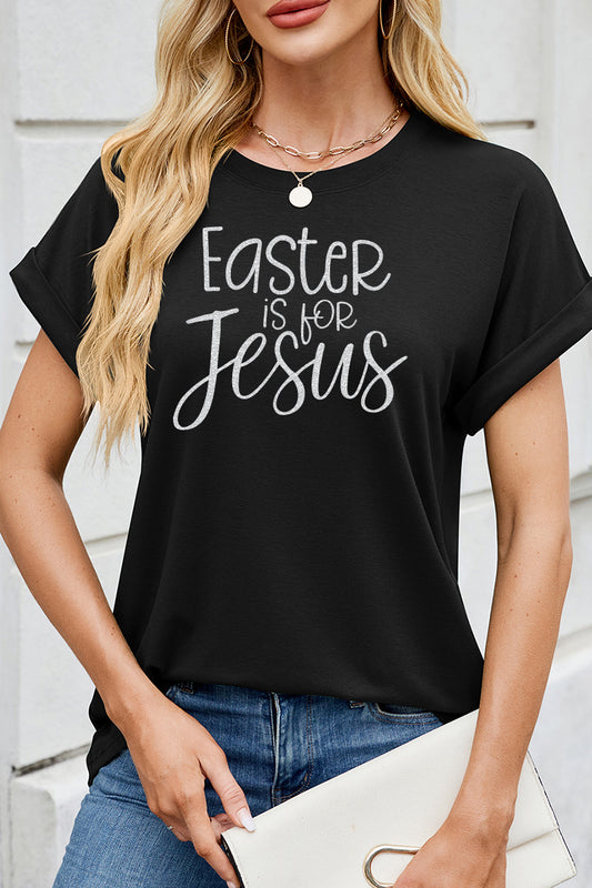 Easter Faith Graphic Tee Easter for Jesus Christian Shirt