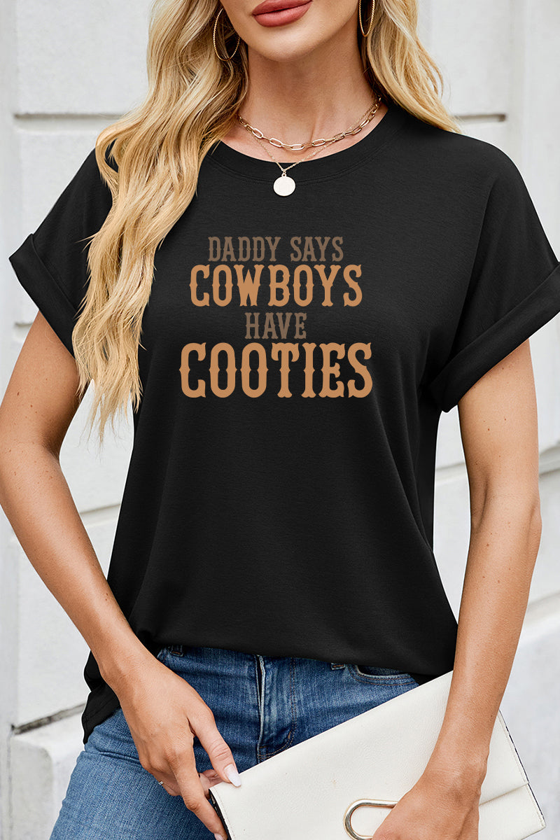 Funny Cowgirl Graphic Tee Western Slogan Country Shirt