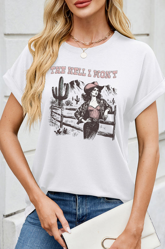 Western Cowgirl Graphic T Shirt Country Vintage Tee