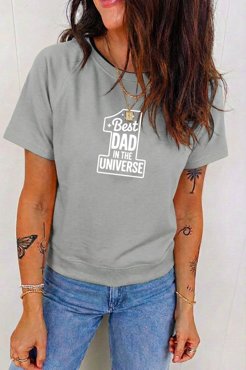 Fathers Day Gift Best Dad In Universe Tee