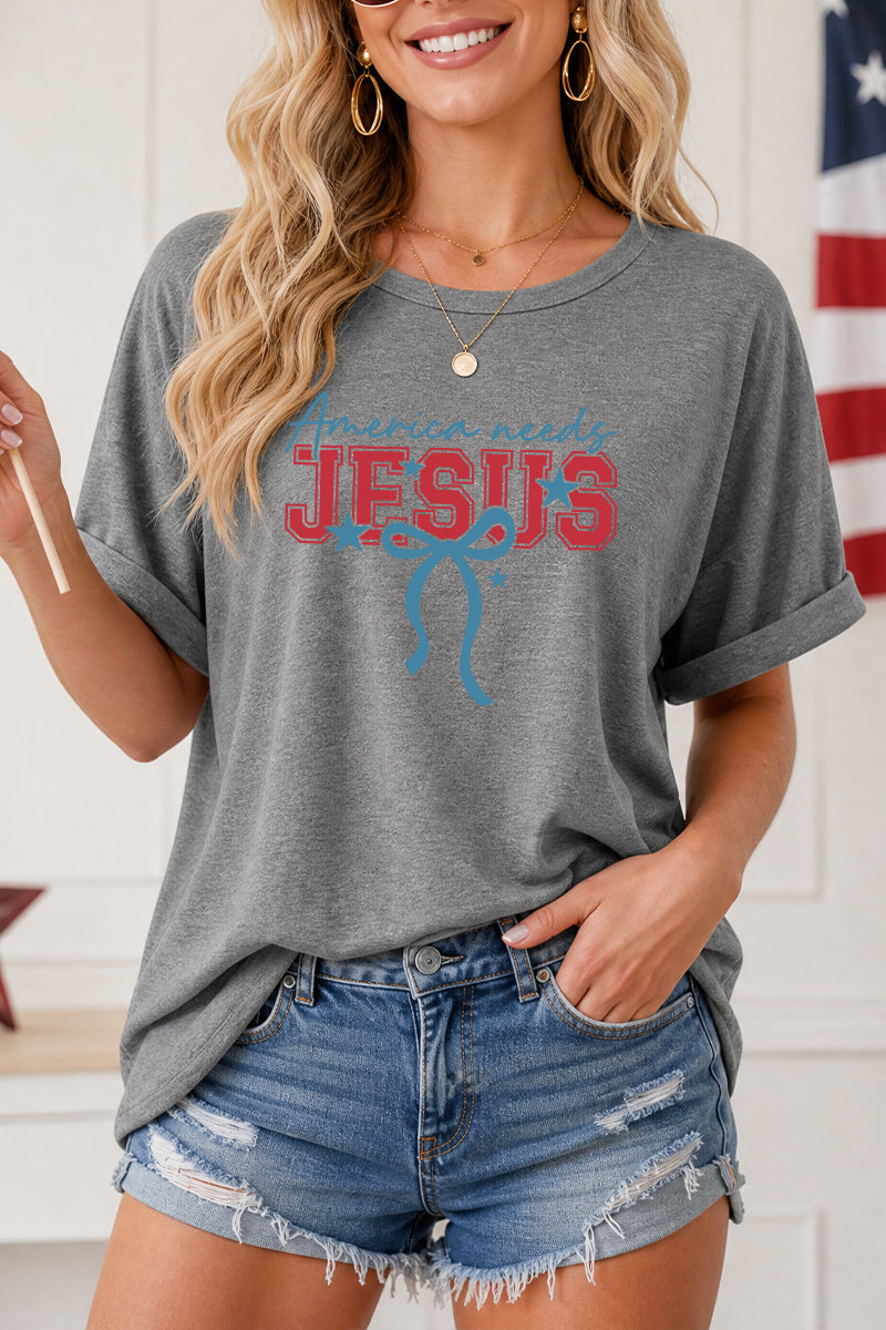 Independence Day Faith Graphic Shirt