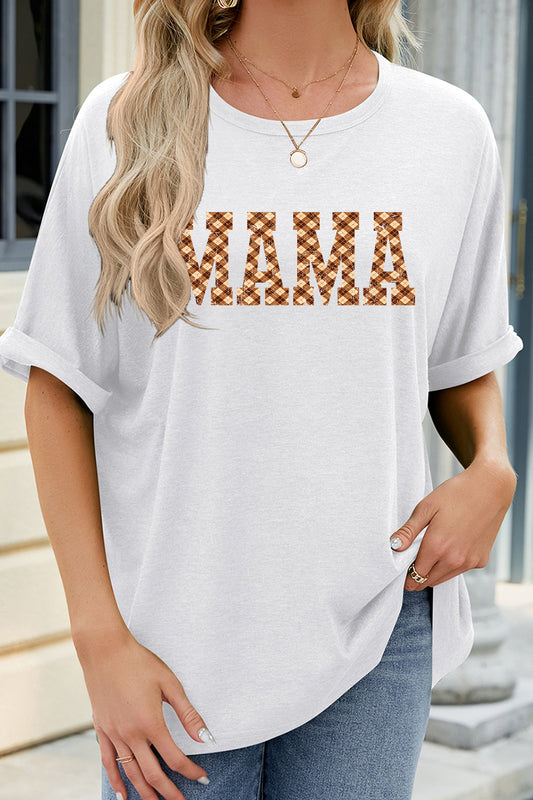 Leopard MAMA Graphic Relaxed Fit Tee Mother's Day Top