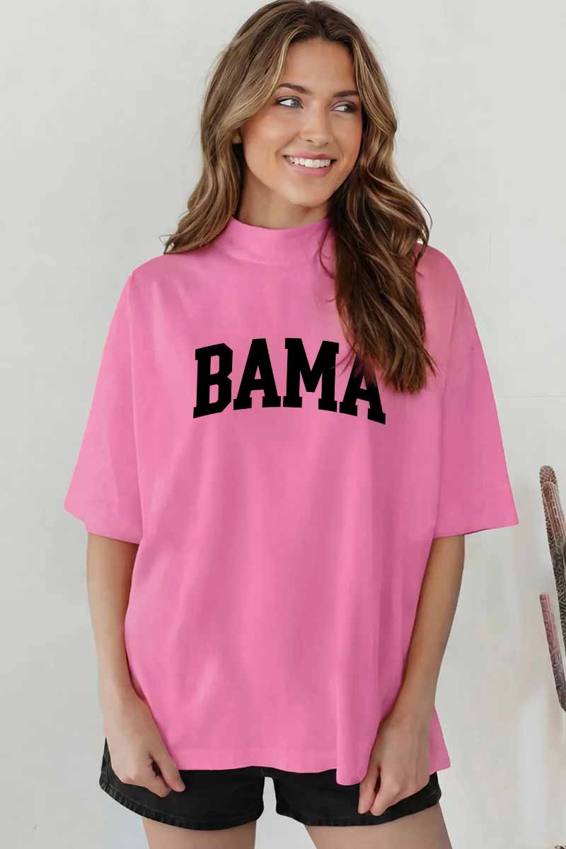 Bama Graphic Tee Oversized College Game Day Boutique