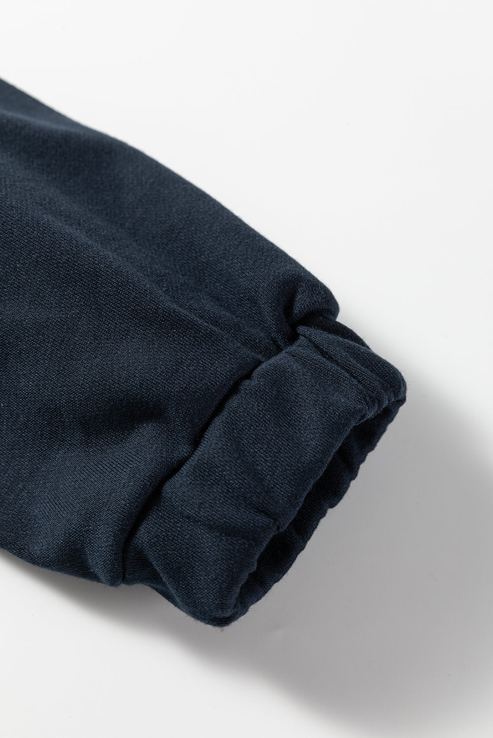 Yellow Color Block Patchwork Half Button Pullover and Shorts 2pcs Outfit