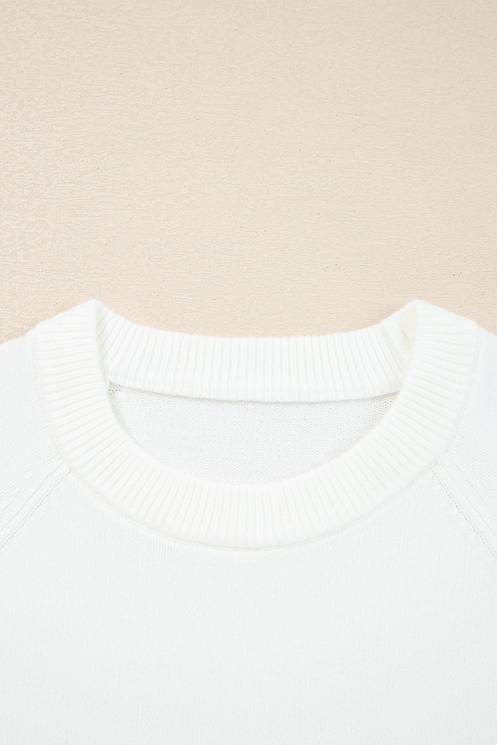 MERRY Letter Pattern Christmas Raglan Sleeve Sweater