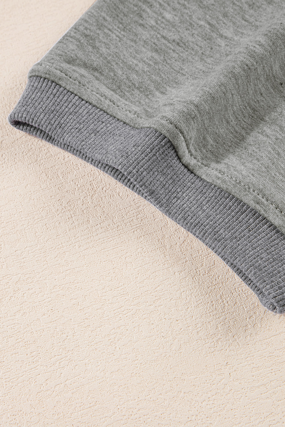 Exposed Seam Chest Pocket Split Loose T Shirt