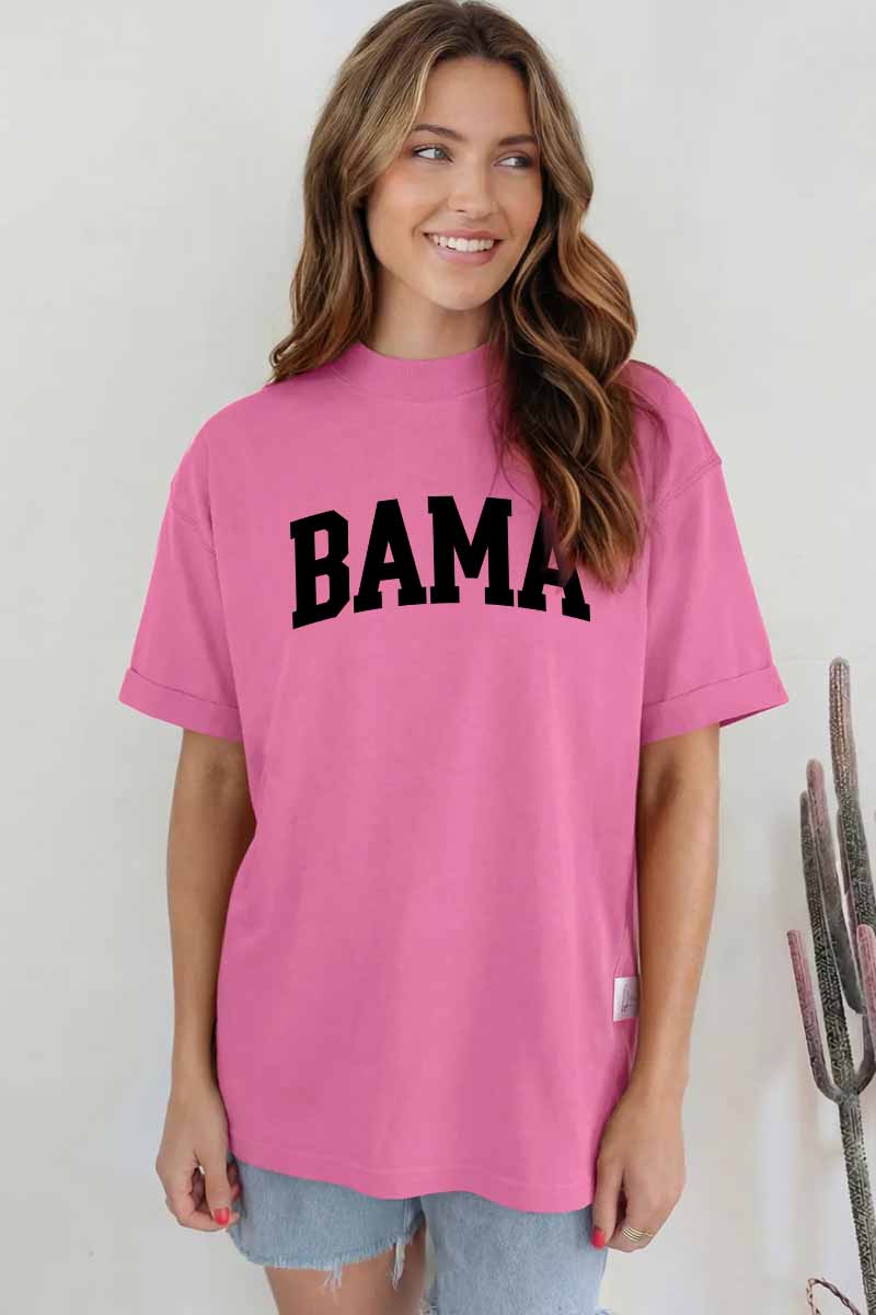 Bama Graphic Tee Oversized College Game Day Boutique