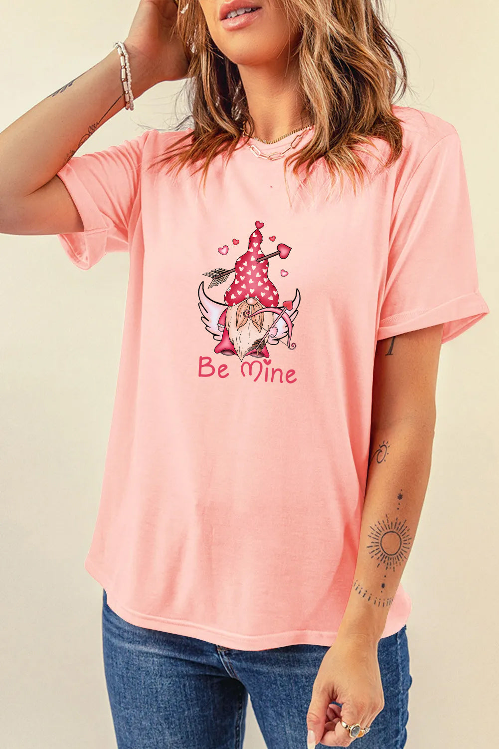 Valentine’s Day Be Mine Cupid Graphic Tee