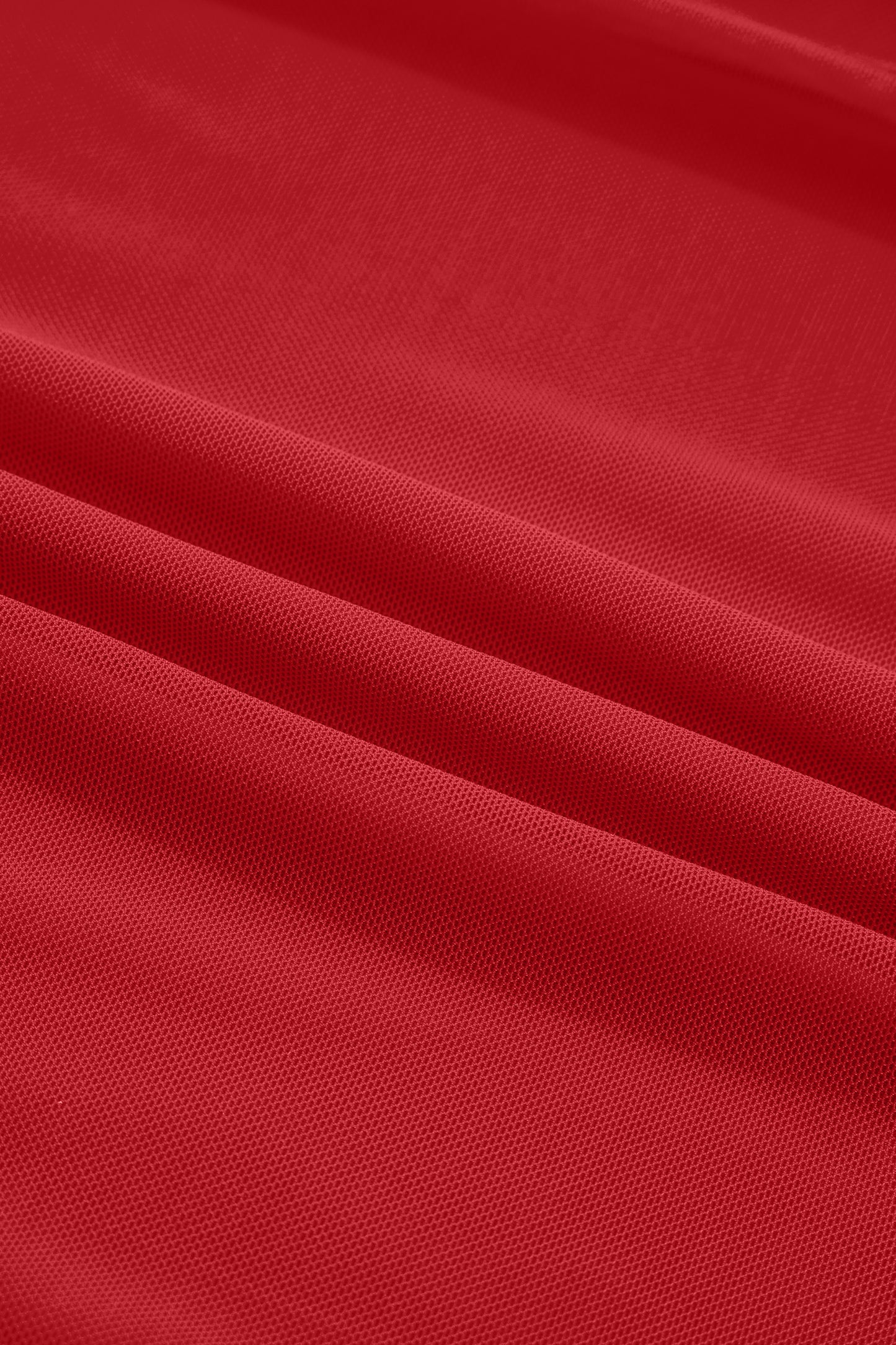 Coffee Sheer Mesh Patchwork High Neck Long Sleeve Top