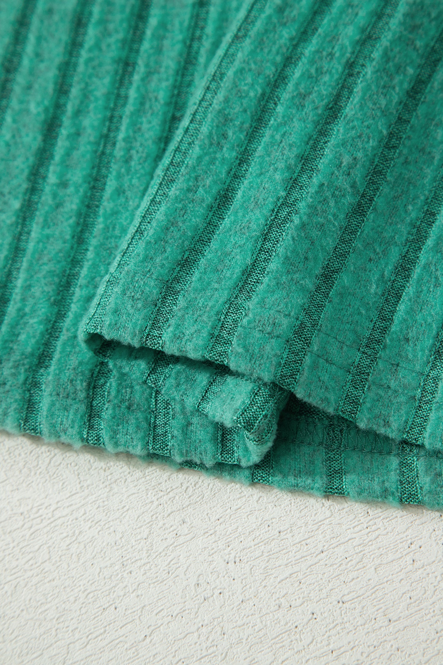 Bonbon Slim Ribbed Mineral Wash Tank Top