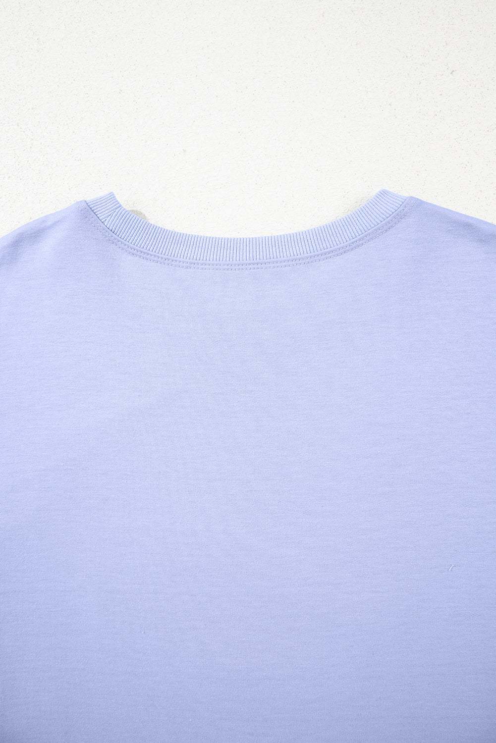 Beau Blue Floral Patched Half Sleeve Tunic Top