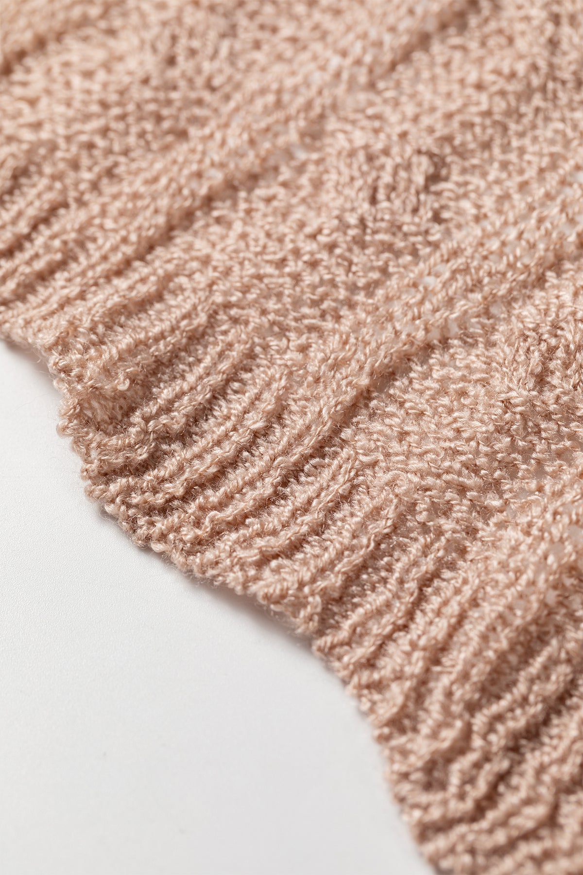 Open Knit Acrylic Cardigan Beach Boho Lightweight