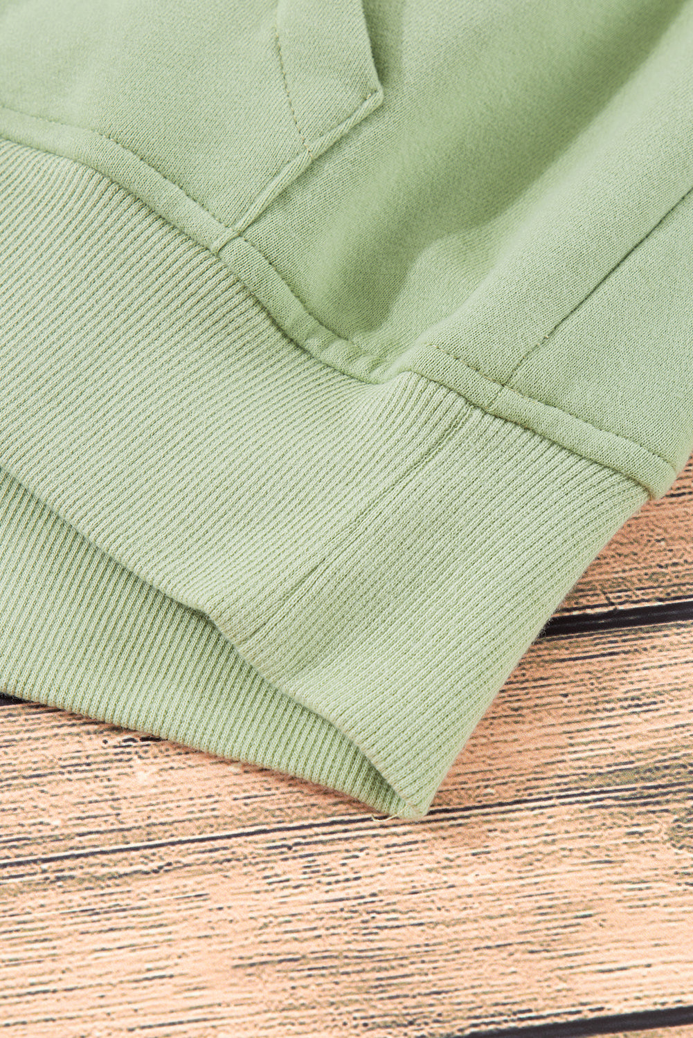 Black Zip Up Stand Collar Ribbed Thumbhole Sleeve Sweatshirt