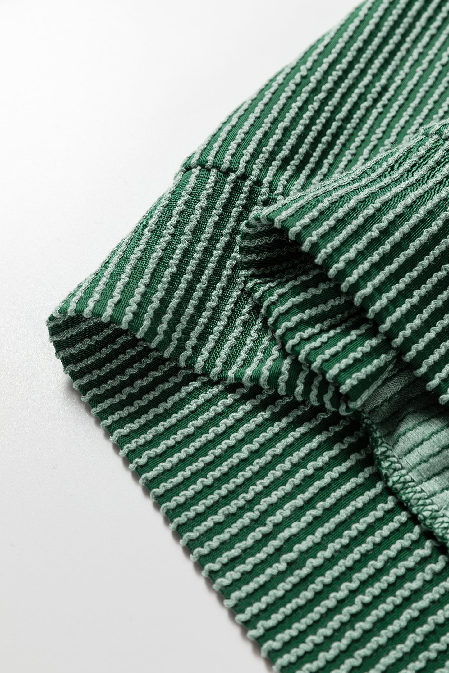 Evergreen Twisted Rib Outlined Merry Letter Graphic Loose Long Sleeve Top