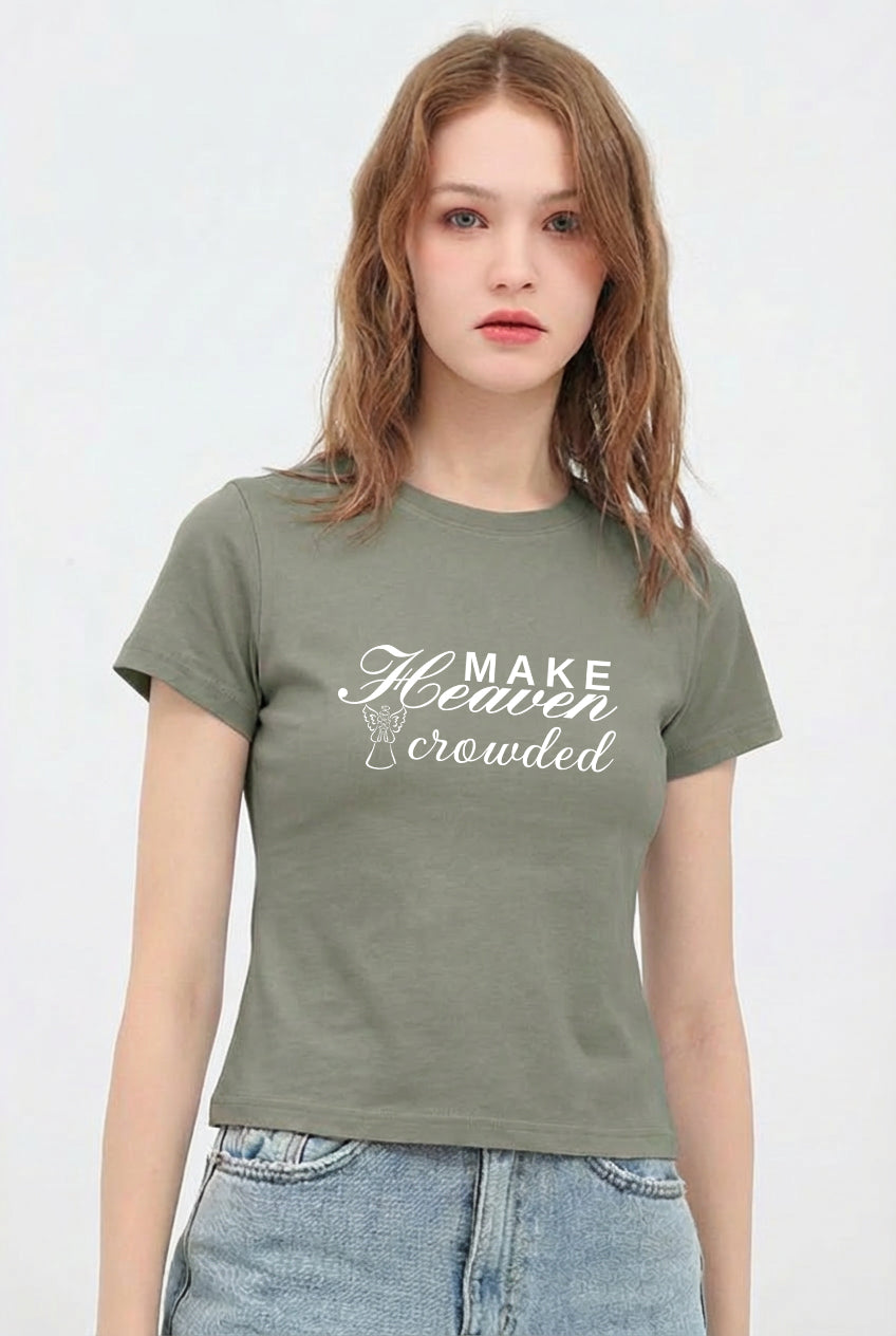 Easter Make Heaven Crowded Graphic Tee