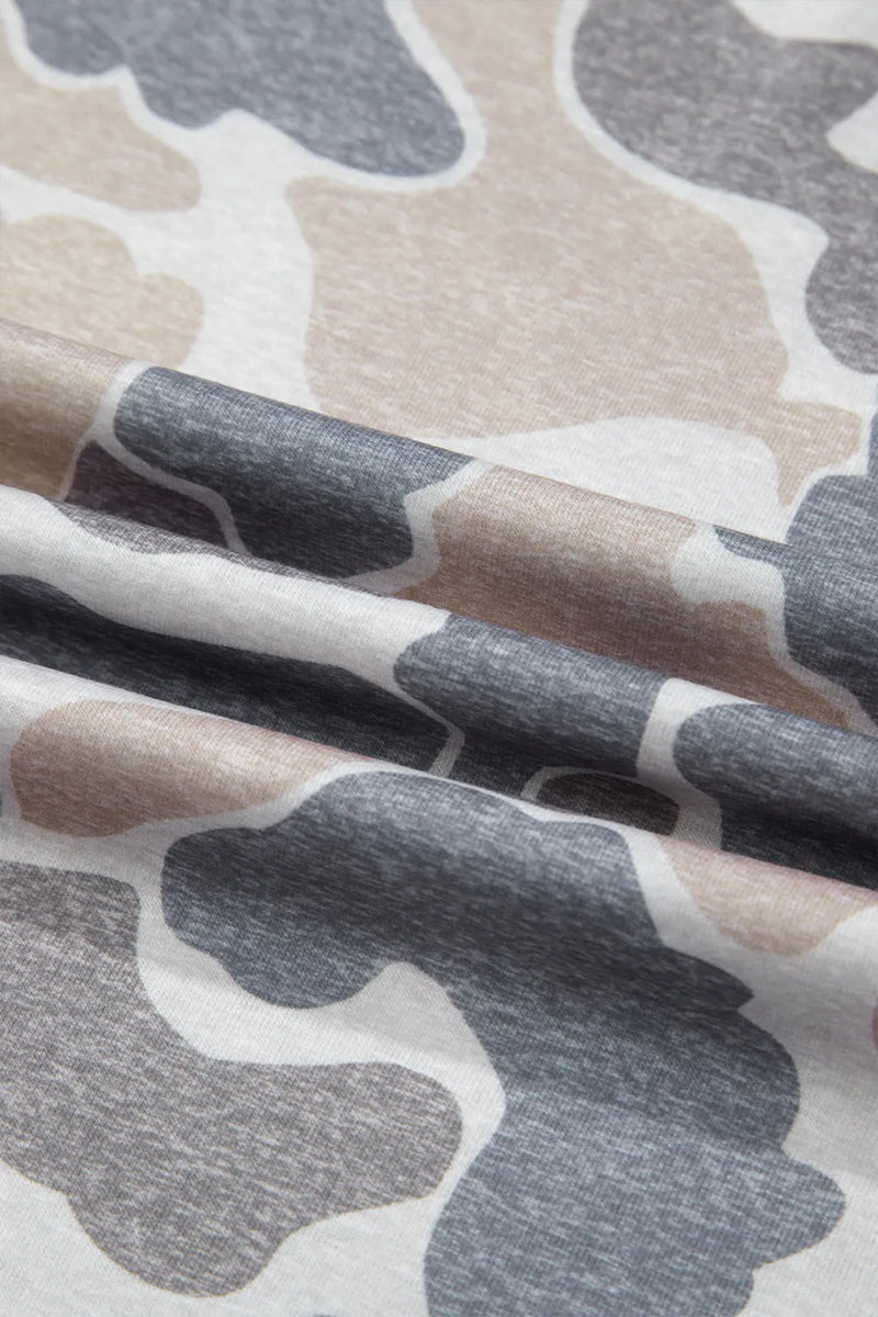 Camo 1776 Graphic Patriotic T Shirt Summer Top
