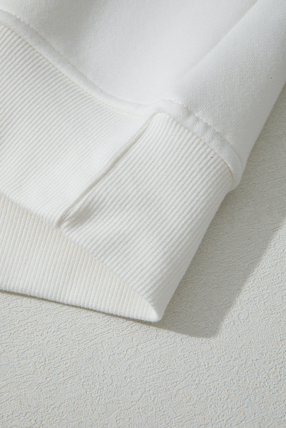 White FARM FRESH PUMPKINS Embroidered Graphic Thanksgiving Holiday Sweatshirt