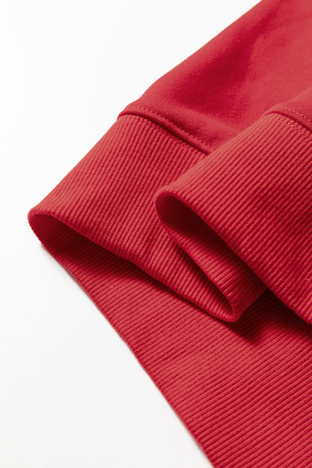 Evergreen Colorblock Drop Shoulder Baggy Sweatshirt